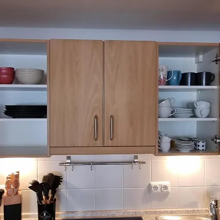 Lejlighed Altstadtwohnung Modern Red